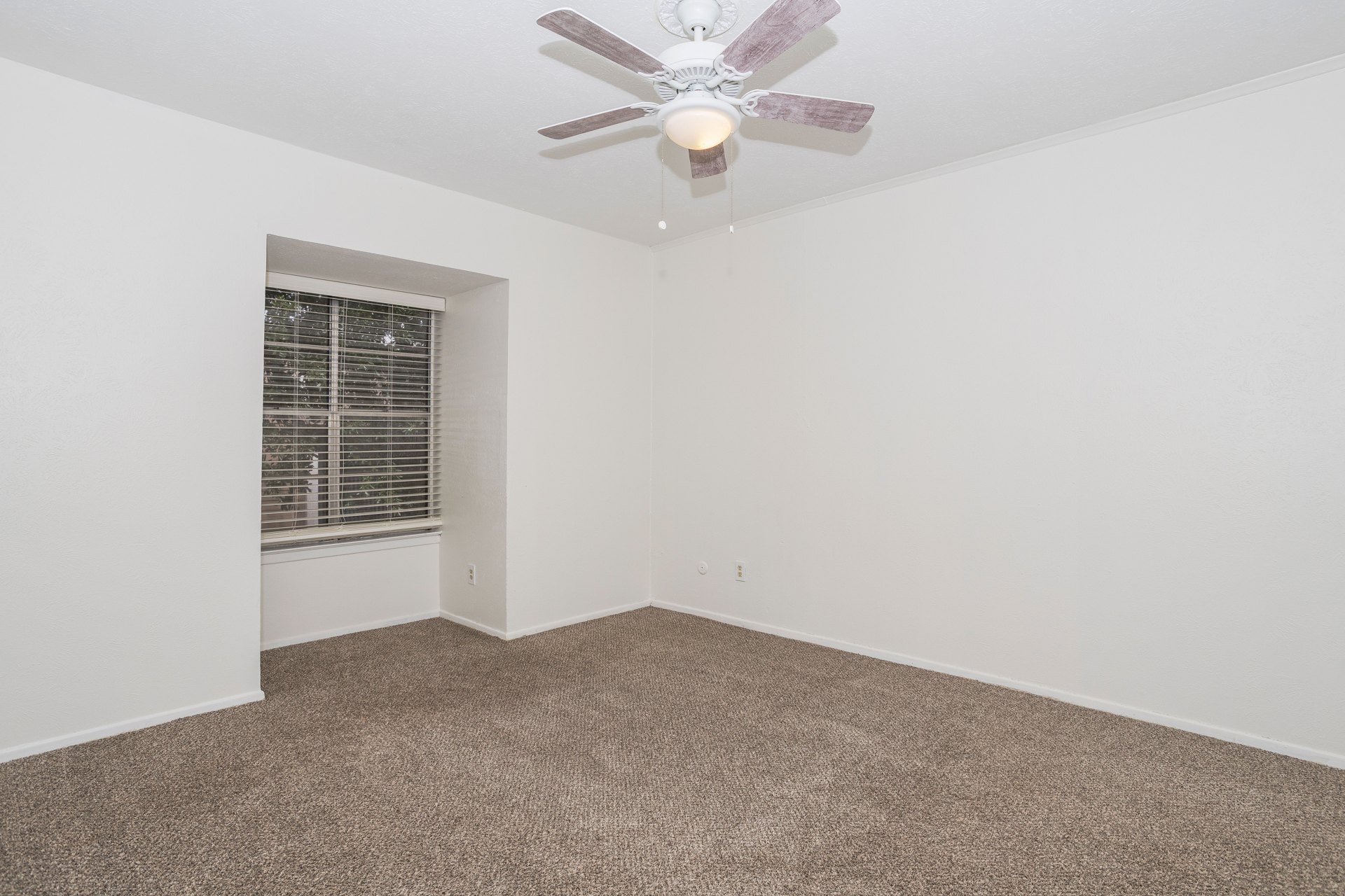 Unfurnished apartment bedroom at Josey Place